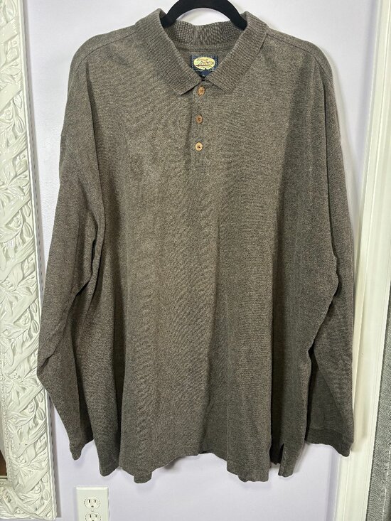 Tommy Bahama Other - Tommy Bahama Soft Cotton Casual Collared Long Sleeve Shirt Size XXL